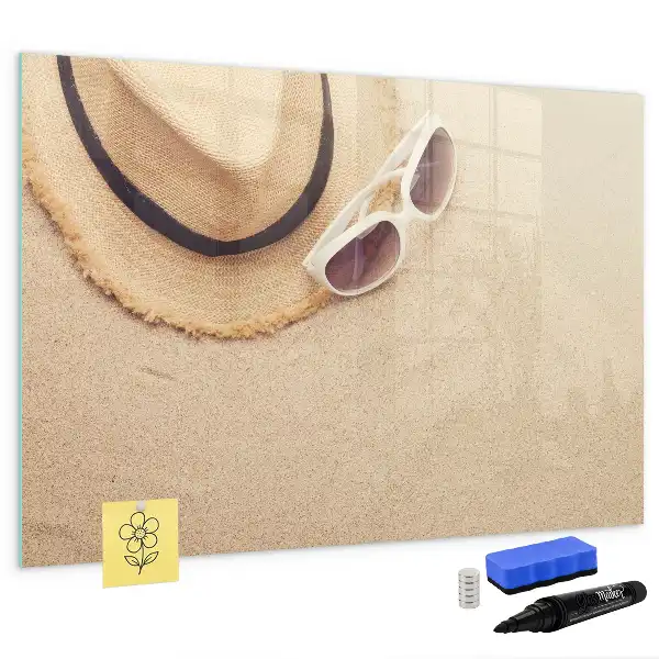 Tableau magnétique pour dessiner accessoires d'été
