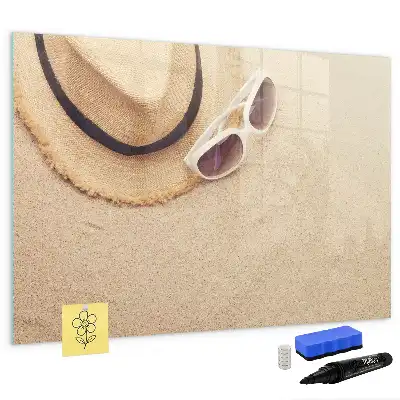 Tableau magnétique pour dessiner accessoires d'été