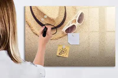 Tableau magnétique pour dessiner accessoires d'été