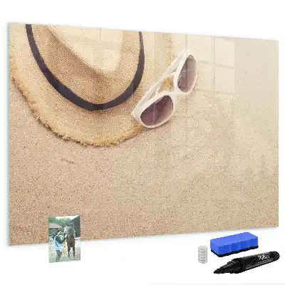 Tableau magnétique pour dessiner accessoires d'été