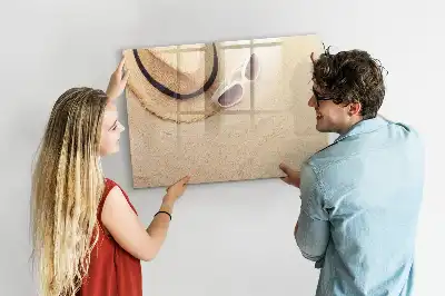 Tableau magnétique pour dessiner accessoires d'été