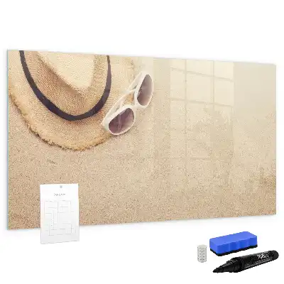 Tableau magnétique pour dessiner accessoires d'été