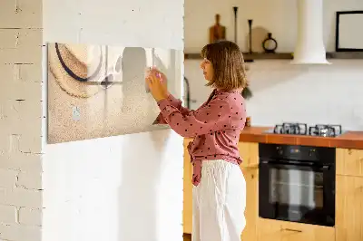 Tableau magnétique pour dessiner accessoires d'été