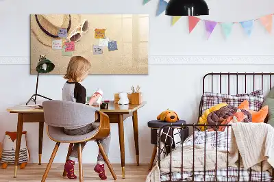 Tableau magnétique pour dessiner accessoires d'été
