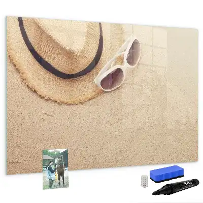 Tableau magnétique pour dessiner accessoires d'été