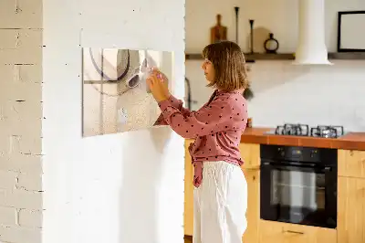 Tableau magnétique pour dessiner accessoires d'été