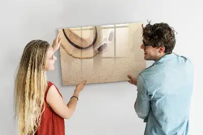 Tableau magnétique pour dessiner accessoires d'été