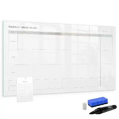 Tableau magnétique pour dessiner modèle menu minimaliste