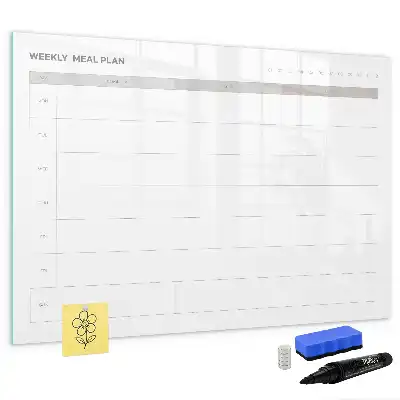 Tableau magnétique à dessiner modèle menu simple