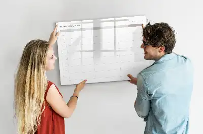 Tableau magnétique à dessiner modèle menu simple