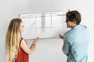 Tableau magnétique à dessiner modèle menu simple