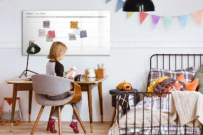 Tableau magnétique à dessiner modèle menu simple