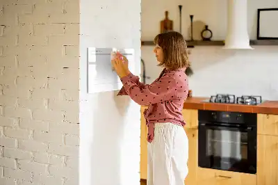 Tableau magnétique à dessiner modèle menu simple