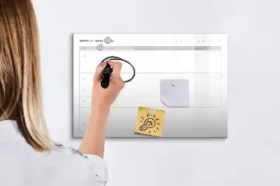 Tableau magnétique à dessiner modèle menu simple