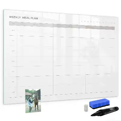 Tableau magnétique à dessiner modèle menu simple