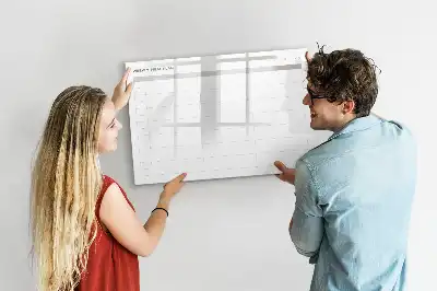 Tableau magnétique à dessiner modèle menu simple