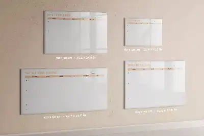 Planificateur de repas hebdomadaire tableau magnétique pour dessiner