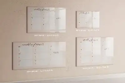 Tableau magnétique à dessiner planificateur hebdomadaire charmant