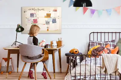 Planificateur hebdomadaire tableau magnétique pour dessiner
