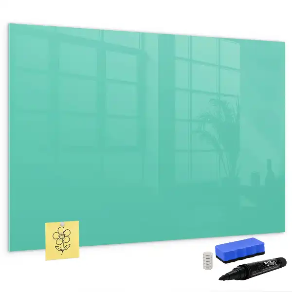 Tableau magnétique pour dessiner couleur turquoise