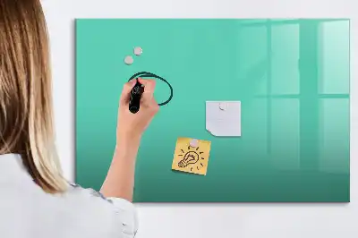 Tableau magnétique pour dessiner couleur turquoise