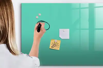 Tableau magnétique pour dessiner couleur turquoise