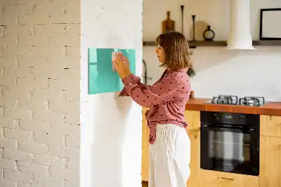 Tableau magnétique pour dessiner couleur turquoise