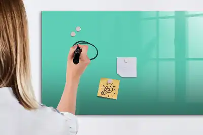 Tableau magnétique pour dessiner couleur turquoise