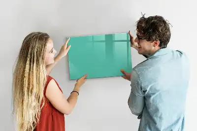 Tableau magnétique pour dessiner couleur turquoise