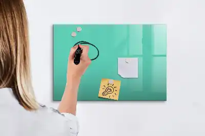 Tableau magnétique pour dessiner couleur turquoise