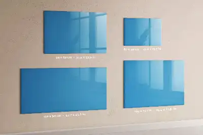 Tableau magnétique à dessiner de couleur bleu clair