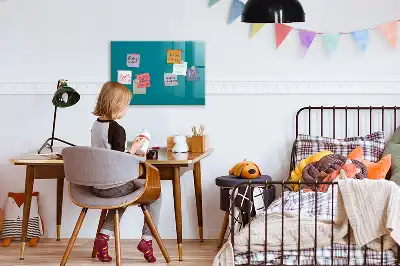 Tableau magnétique pour dessiner couleur marine