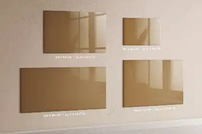 Tableau magnétique à dessiner de couleur beige foncé