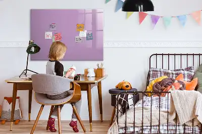 Tableau magnétique pour dessiner couleur lilas