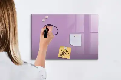 Tableau magnétique pour dessiner couleur lilas
