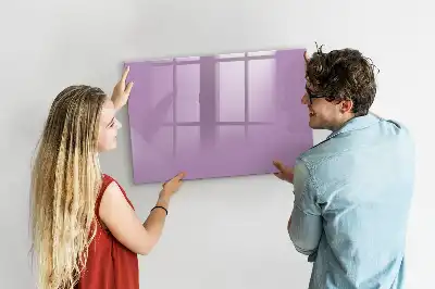 Tableau magnétique pour dessiner couleur lilas