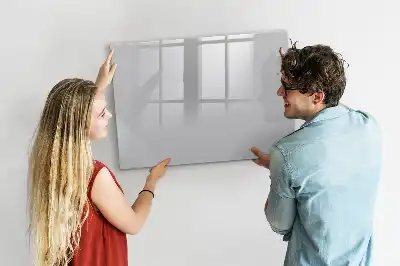 Tableau magnétique à dessiner couleur gris clair