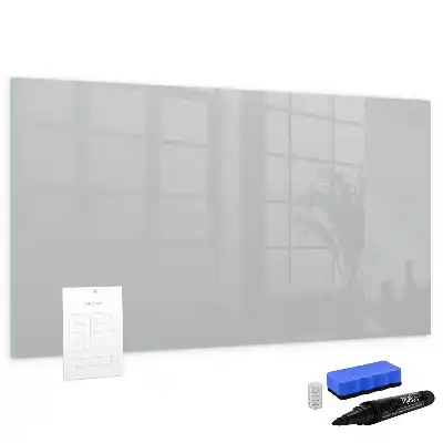 Tableau magnétique à dessiner couleur gris clair