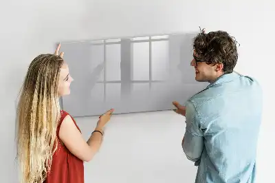 Tableau magnétique à dessiner couleur gris clair