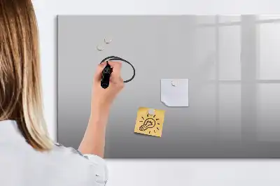 Tableau magnétique à dessiner couleur gris clair