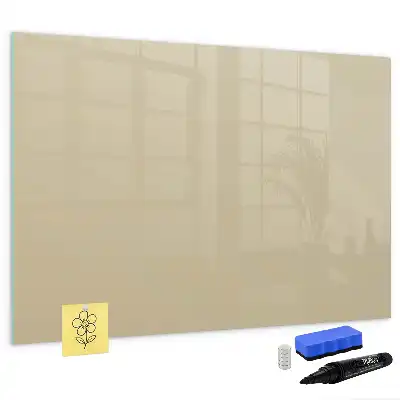 Tableau magnétique pour dessiner de couleur beige