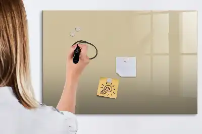 Tableau magnétique pour dessiner de couleur beige