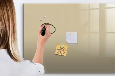 Tableau magnétique pour dessiner de couleur beige