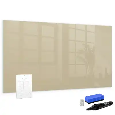 Tableau magnétique pour dessiner de couleur beige