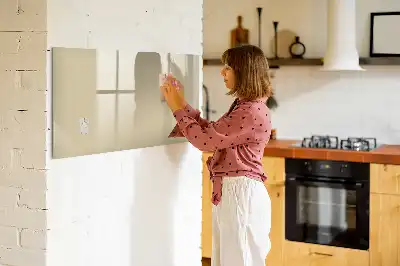 Tableau magnétique pour dessiner de couleur beige