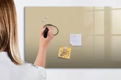 Tableau magnétique pour dessiner de couleur beige