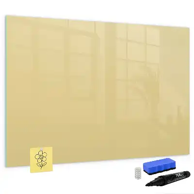Tableau magnétique à dessiner de couleur crème