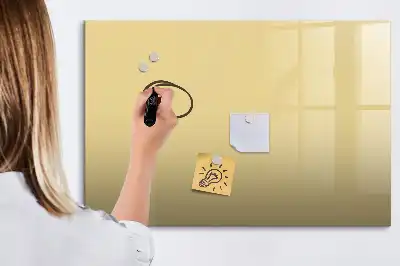 Tableau magnétique à dessiner de couleur crème