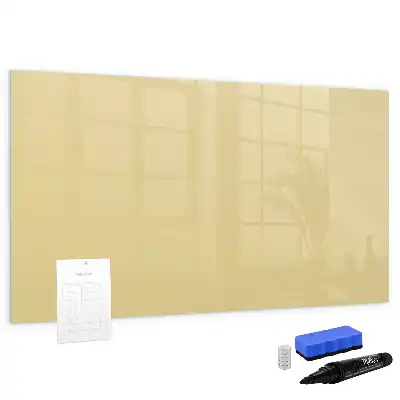 Tableau magnétique à dessiner de couleur crème