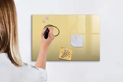 Tableau magnétique à dessiner de couleur crème
